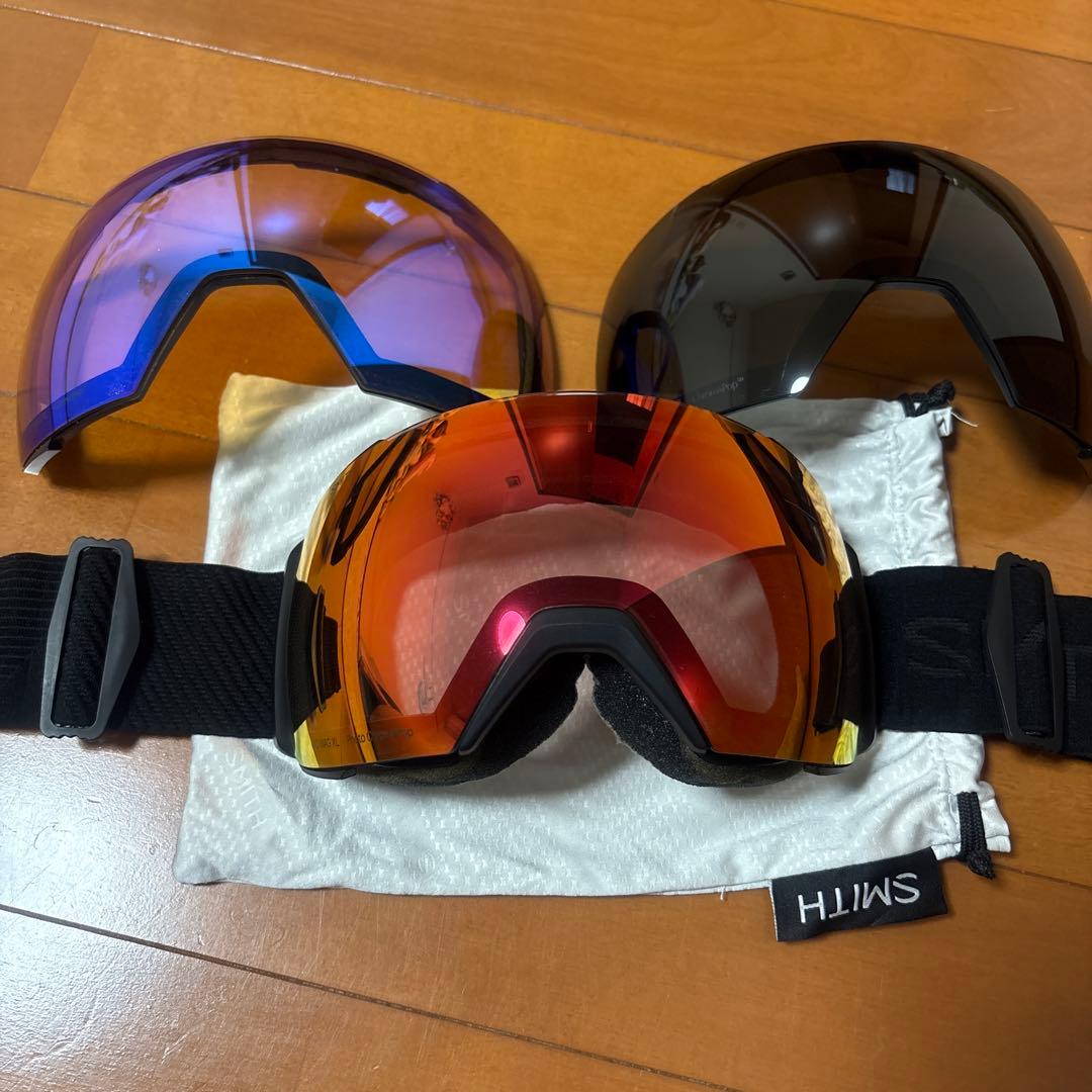 SMITH I/O MAG XL レンズ3枚セット