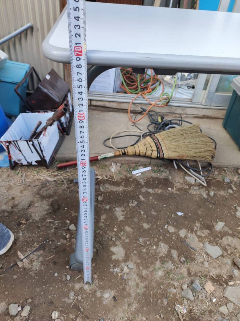 ホワイト長方形会議テーブル