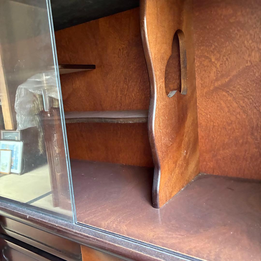 古道具　桑の茶箪笥　レトロ