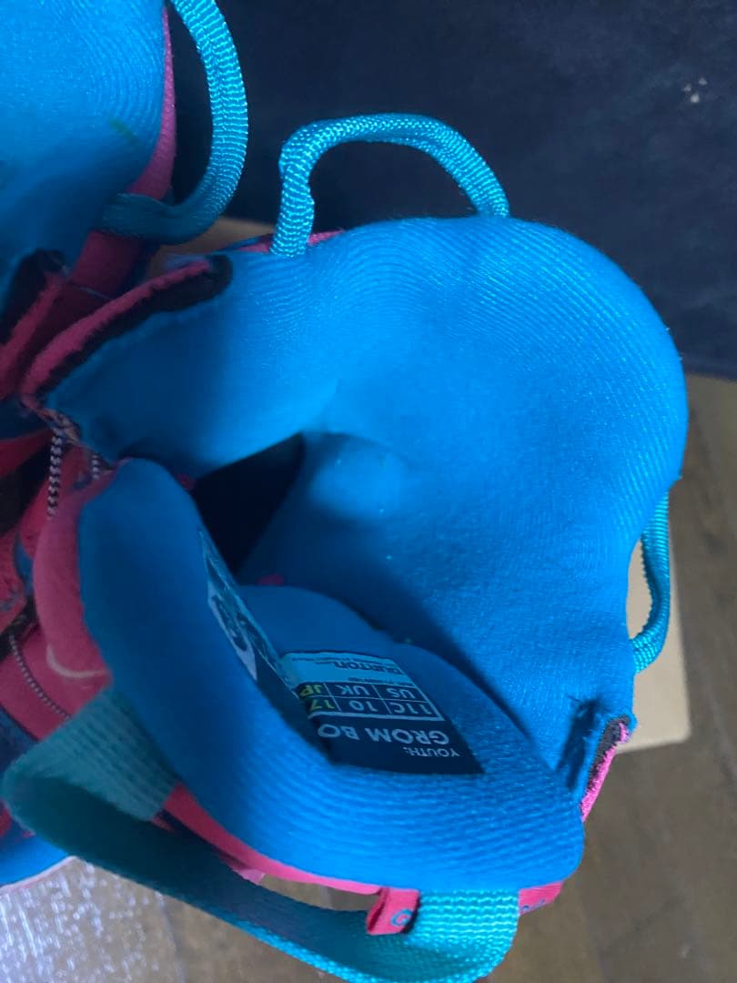 Burton 子ども用スノーボードブーツ YOUTH GROM BOA 17.5