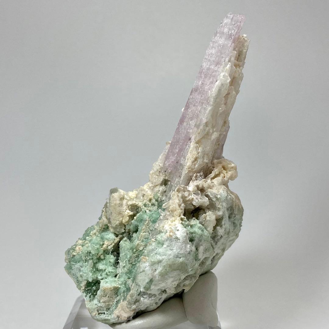 クンツァイト　クォーツ　ブルーアラゴナイト　鉱物標本　原石　天然石　ストーン