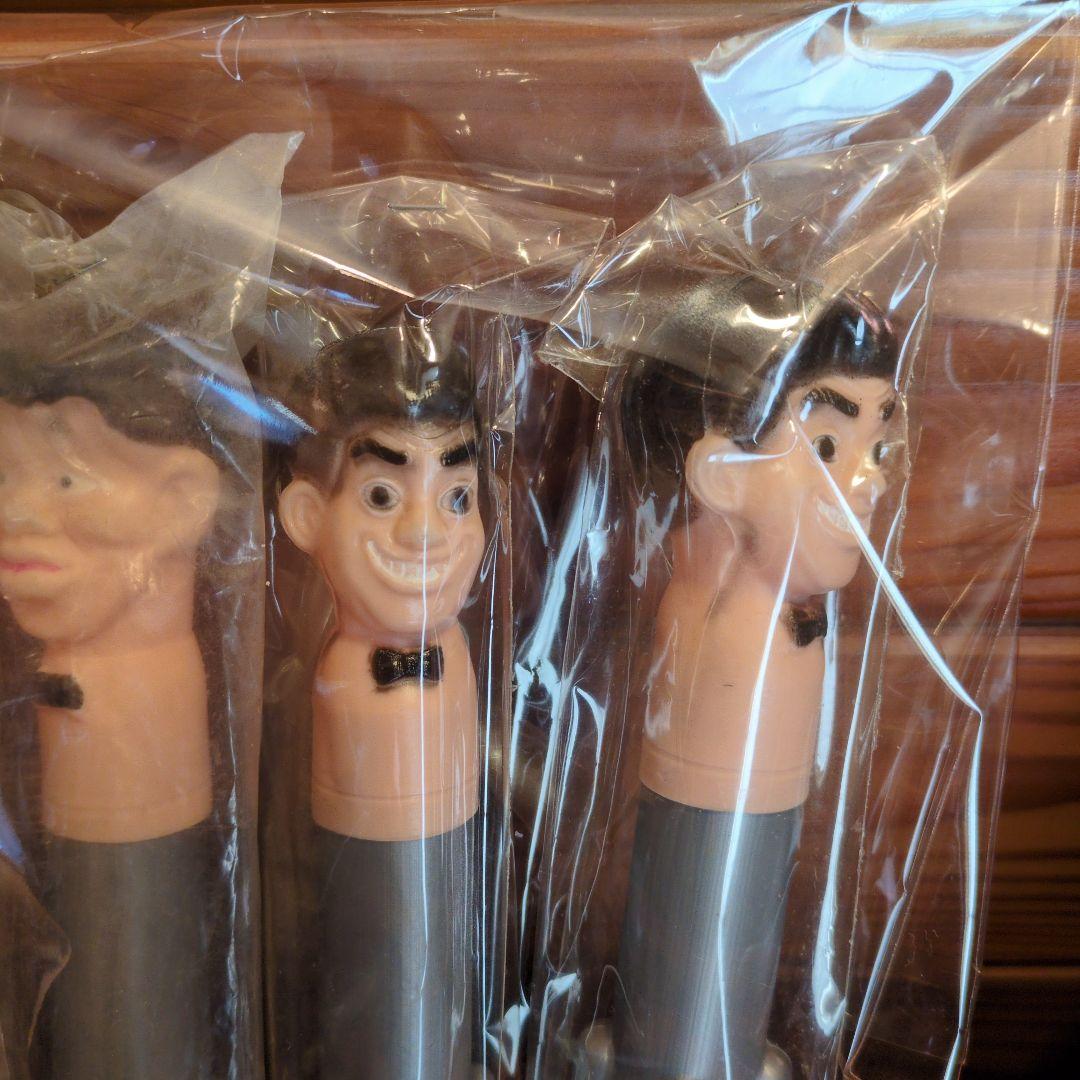 トンボ鉛筆 ドリフの首チョンパ 5本 加藤茶 いかりや ノベルティ 昭和