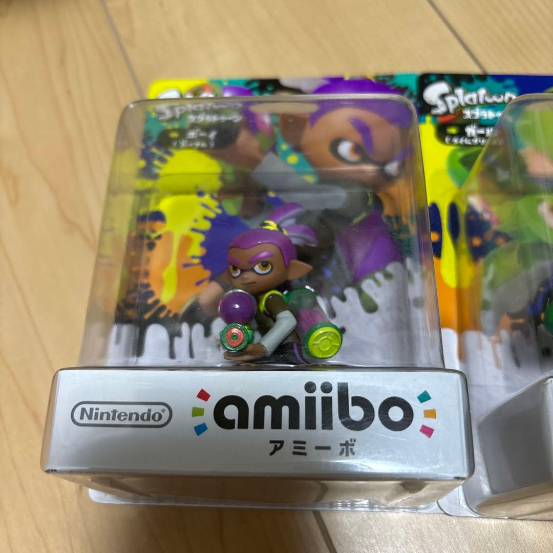 スプラトゥーン　amiibo 未開封