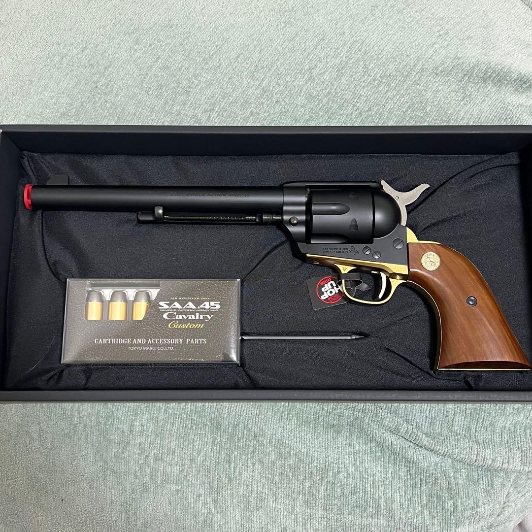 東京マルイ　SAA.45 cavalry 傷あり