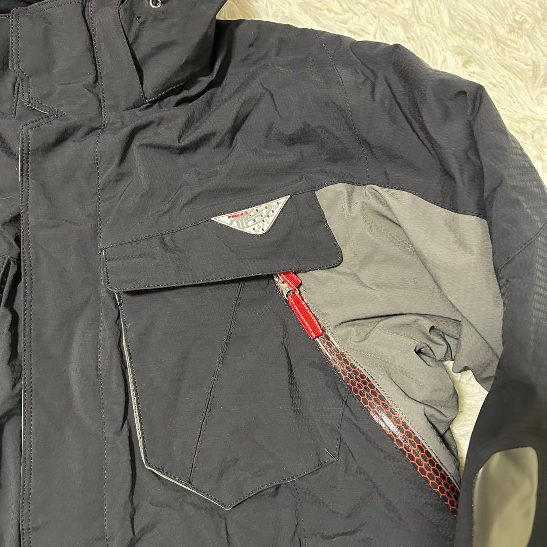 【美品】FABLICE ファブリス スキーウェア 上下 シンプル ブラック M