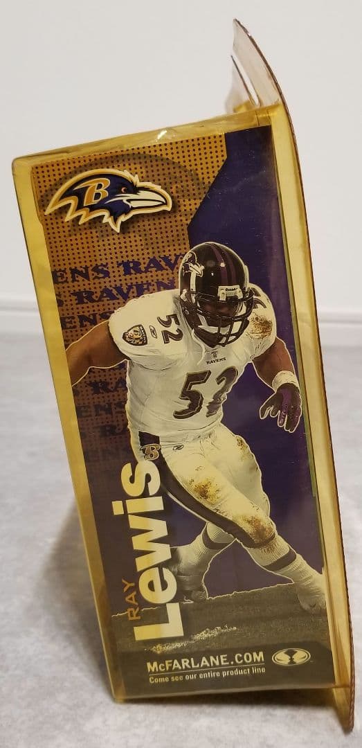 【レア　未開封】NFL　マクファーレン　スポーツフィギュア　★レイ・ルイス★