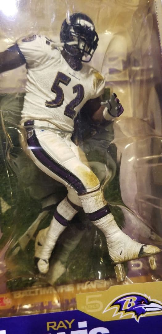 【レア　未開封】NFL　マクファーレン　スポーツフィギュア　★レイ・ルイス★