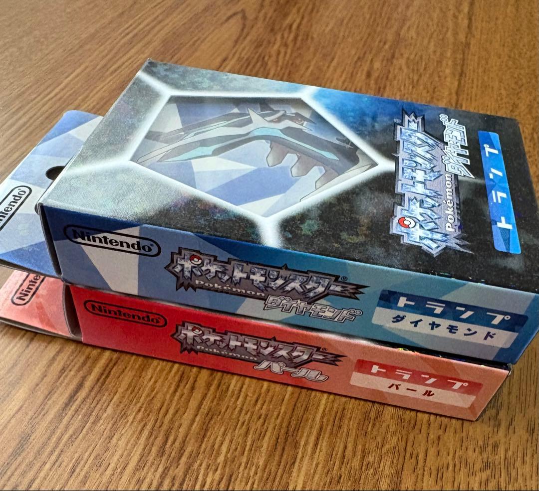 ポケモン ダイヤモンド パール トランプ 2007年 シュリンク付き