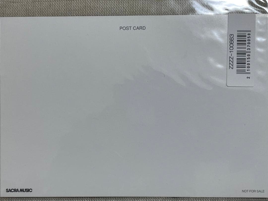 ReoNaサイン入りポストカード