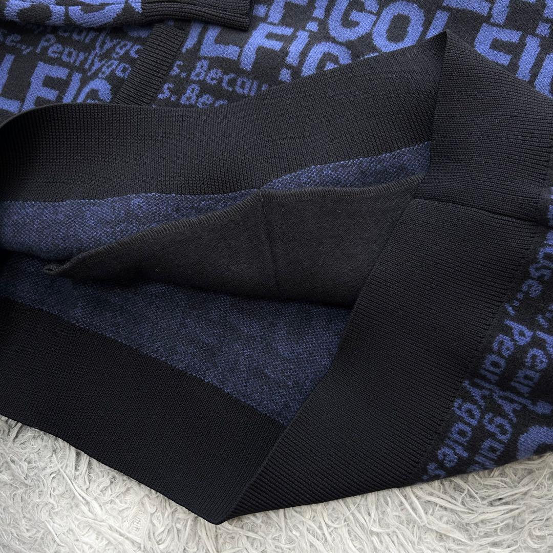 新品　パーリーゲイツ　パーカー　フーディ　プルオーバー　カシミヤ　サイズ6