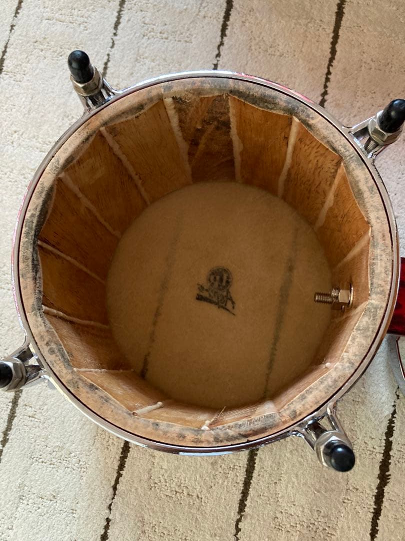 LP Aspire ボンゴ 赤 キャリングバッグ付き　LPA601-RMC