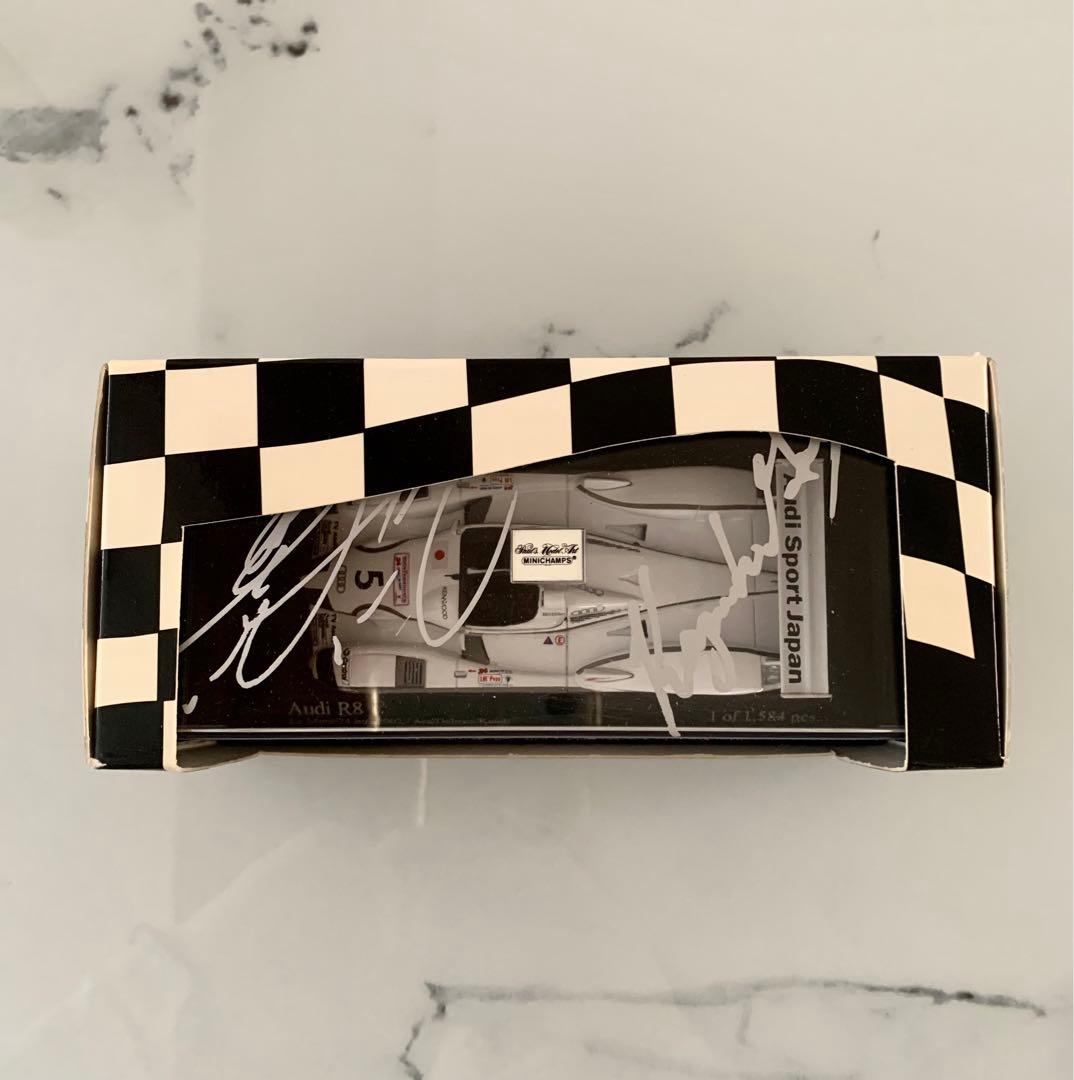 MINICHAMPS Audi R8 サイン入り