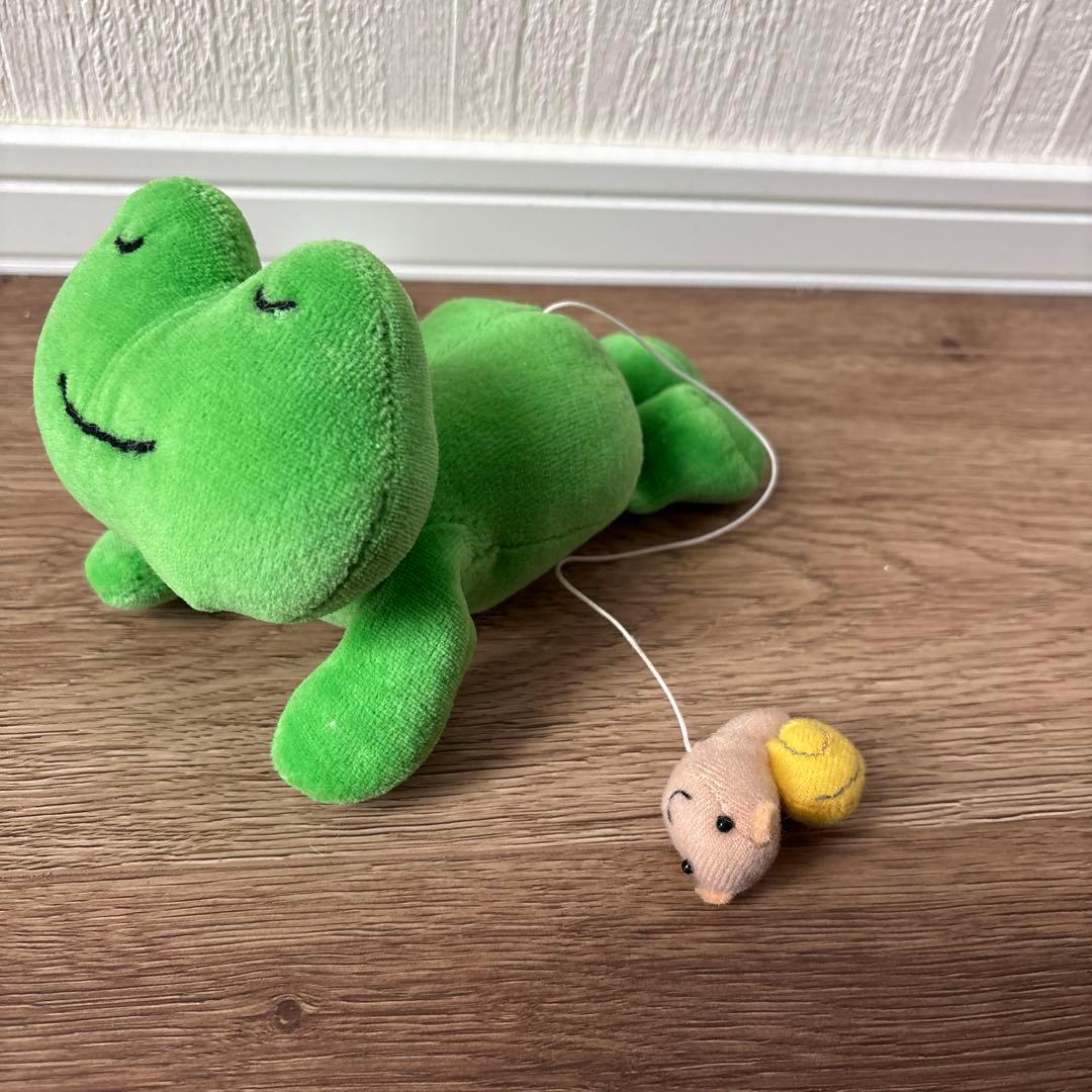 マザーグースの森 カエル ケロちゃん ぬいぐるみ 新品タグ付き 難アリ