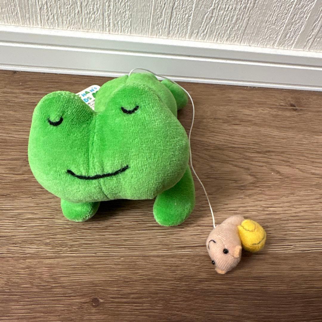 マザーグースの森 カエル ケロちゃん ぬいぐるみ 新品タグ付き 難アリ