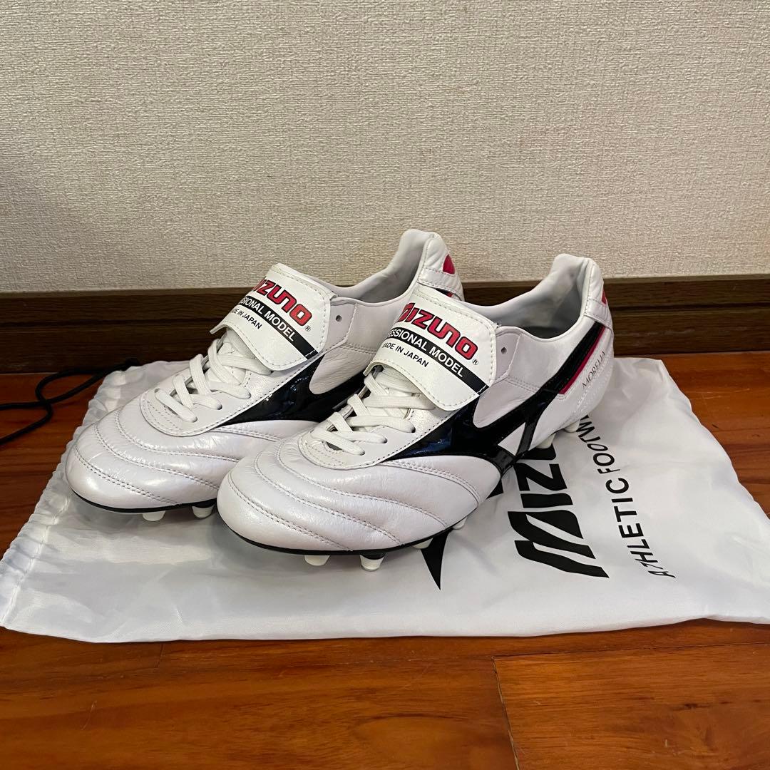 【新品未使用】　モレリア2 27.5cm 白　ベロあり　取り替え式（ミックス）