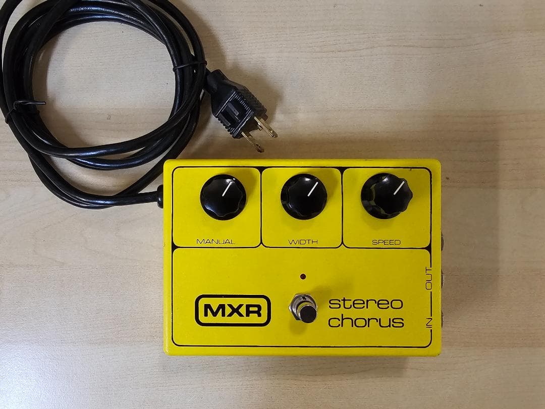 ハイラムサウンド再現の要　MXR Stereo Chorus 超美品