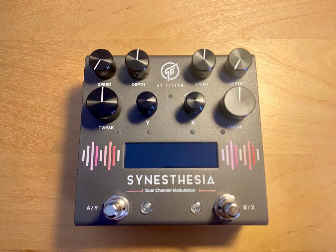 GFI SYSTEM SYNESTHESIA マルチモジュレーションペダル