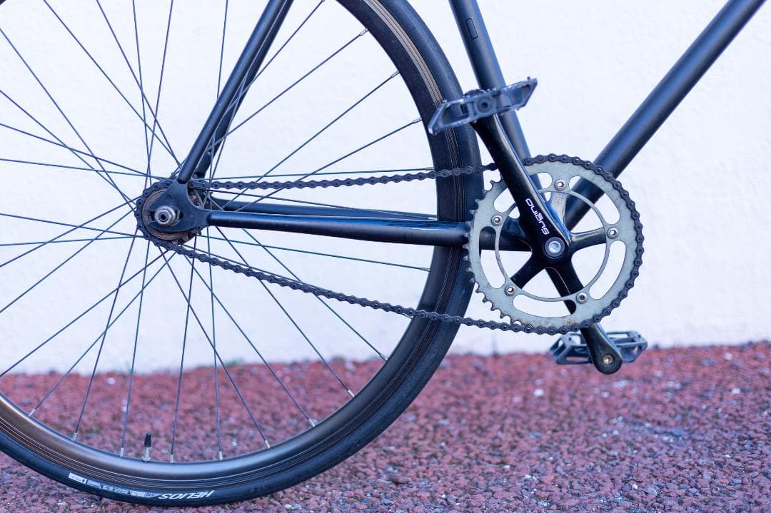 Fuji Feather（ピストバイク）マットブラック　2021年　540mm