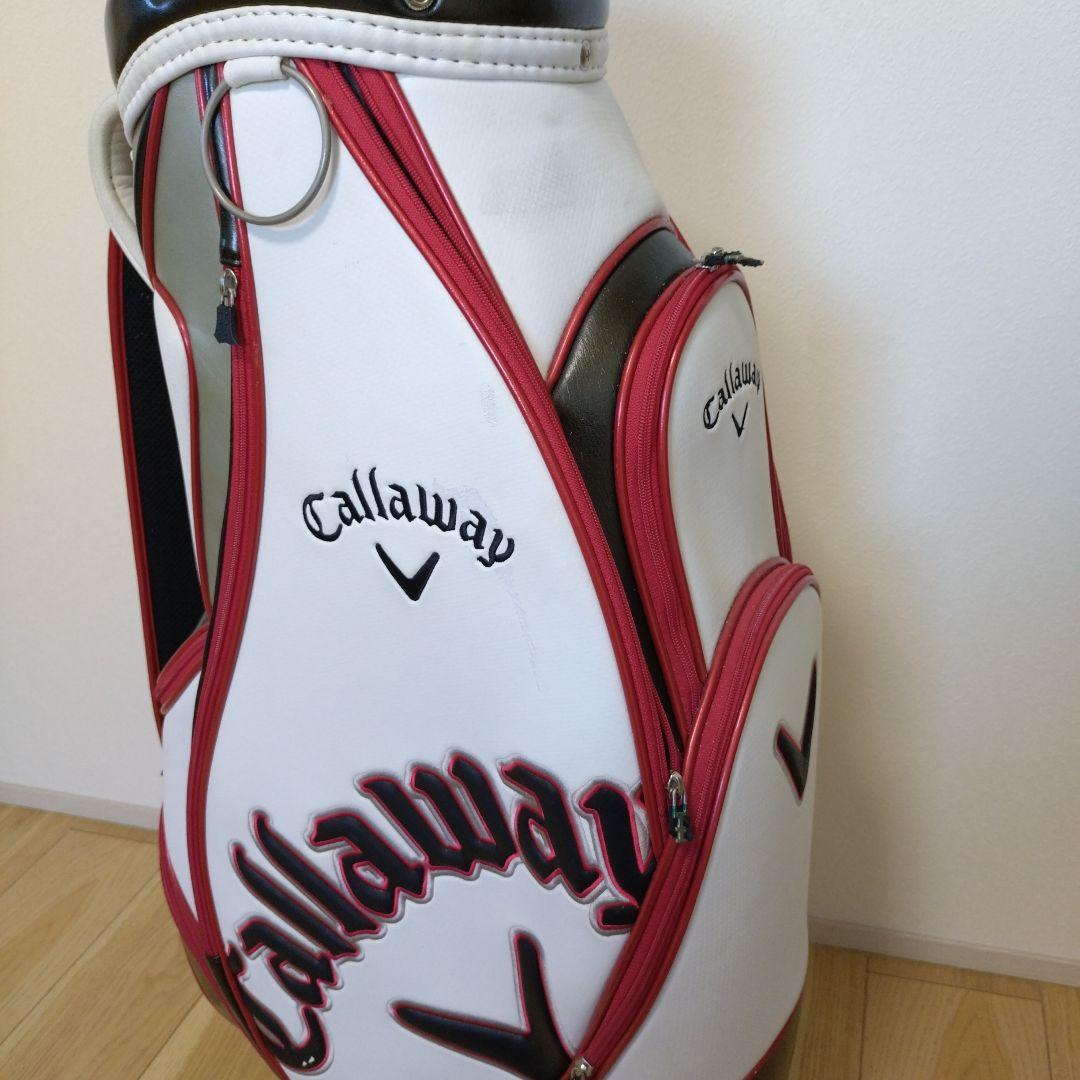 Callaway キャディバッグ ホワイト/レッド