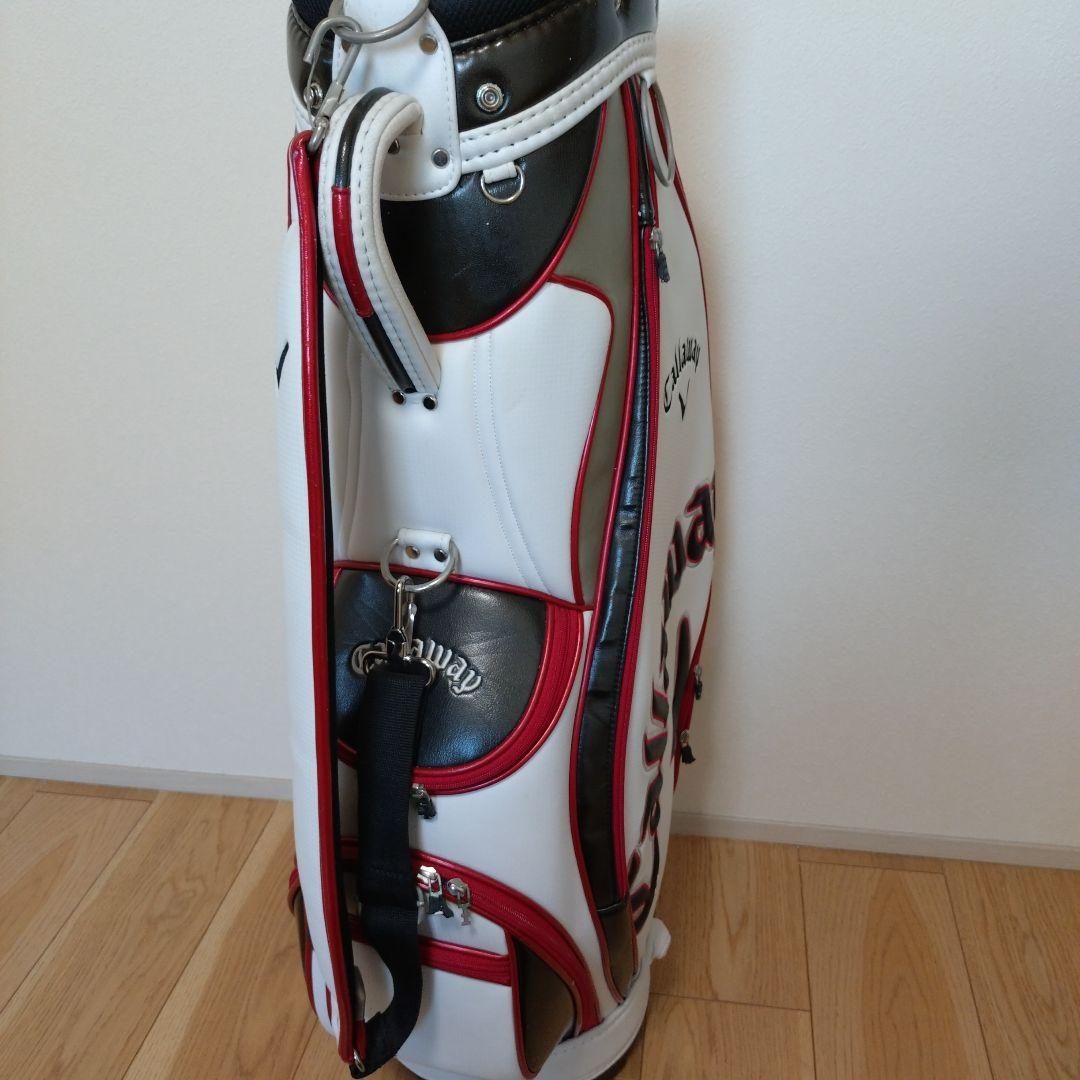 Callaway キャディバッグ ホワイト/レッド