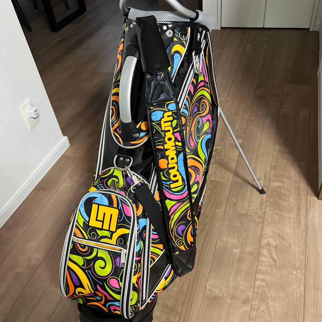 値下げLoudmouth カラフルキャディバッグ