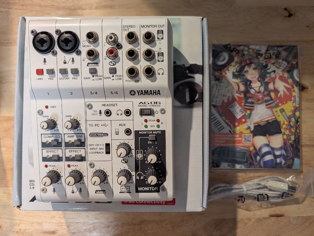 YAMAHA AG06 ウェブキャスティングミキサー