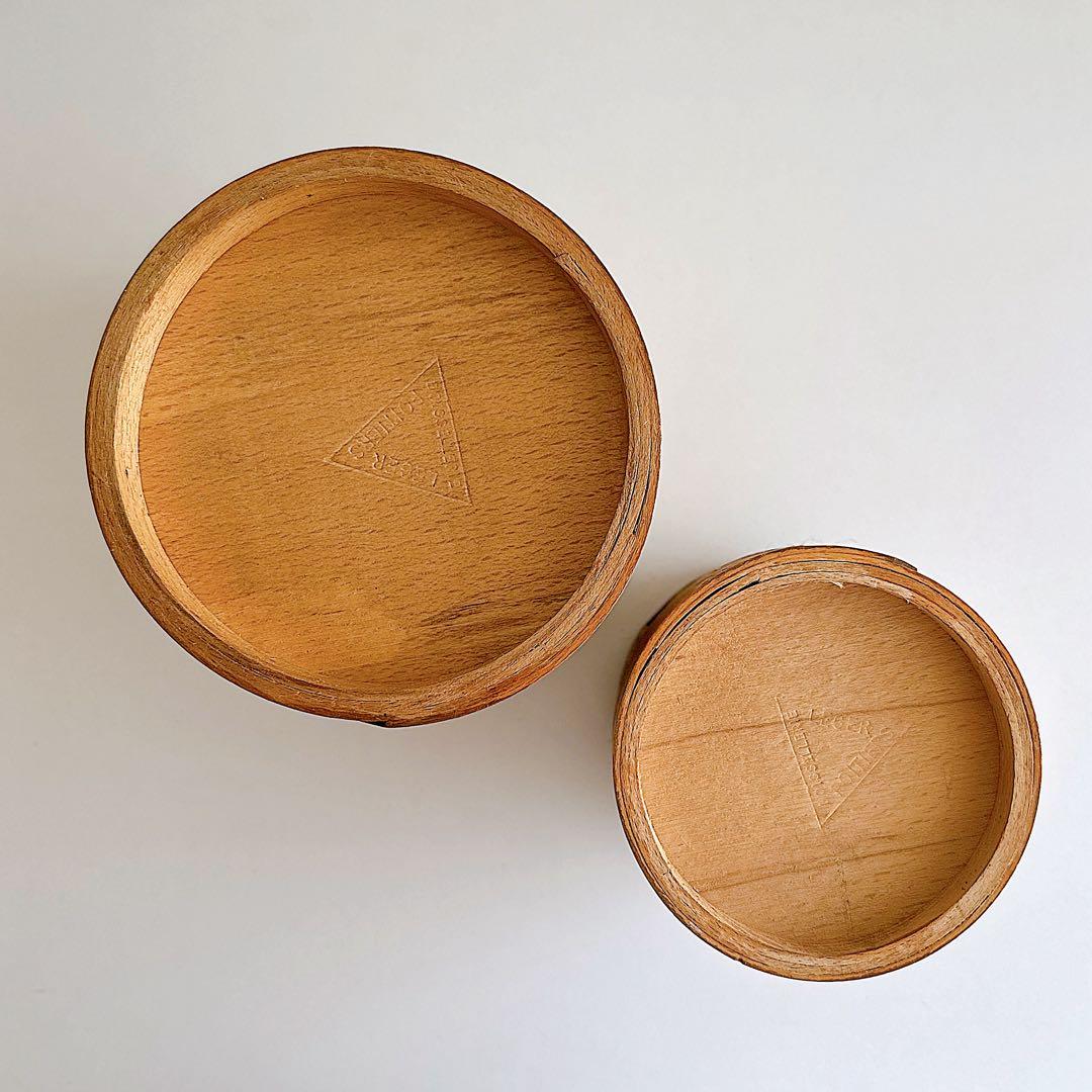 アンティーク 木製 メジャーポット 6つセット 完品