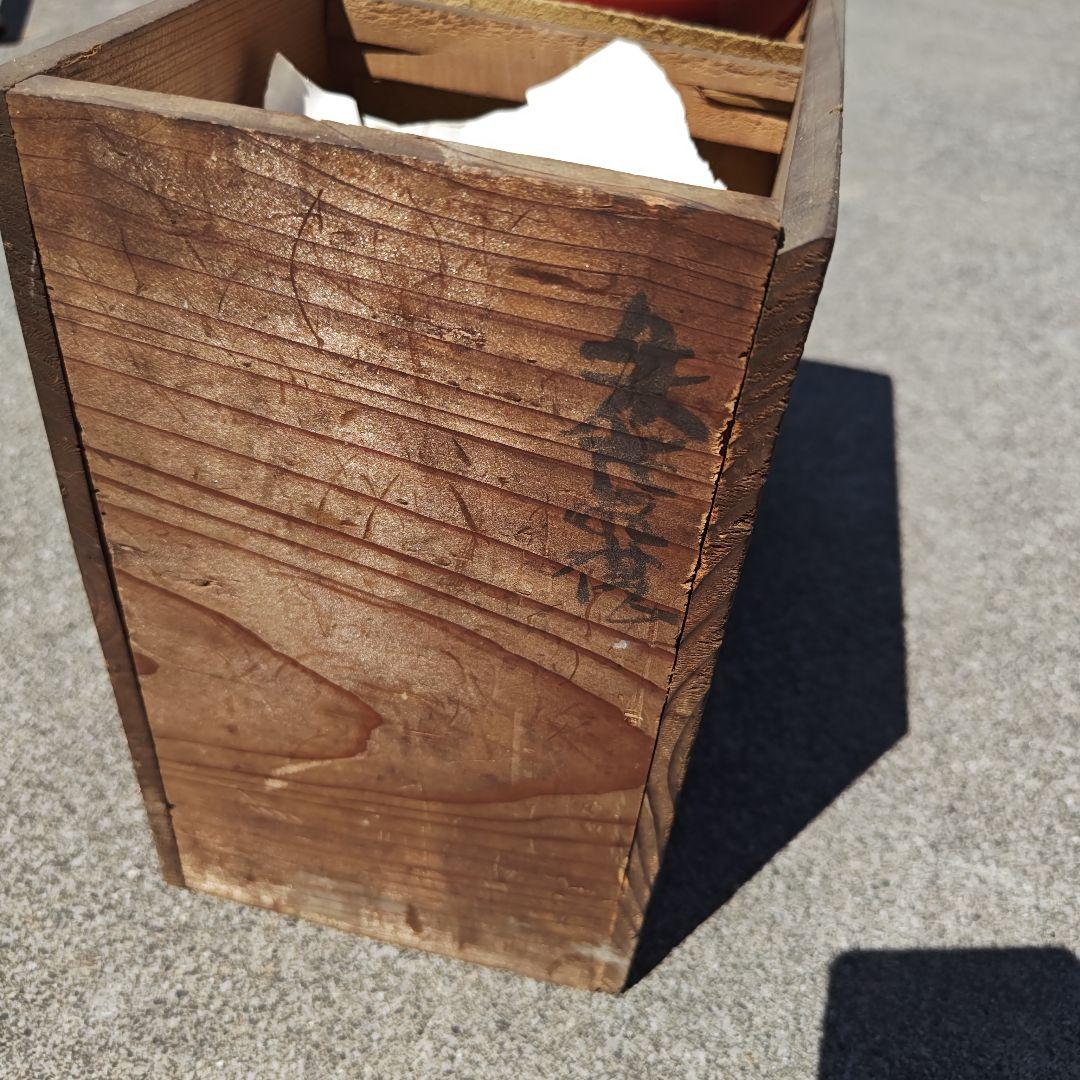 明治時代の器　朱塗　什物　蓋付椀　10個セット