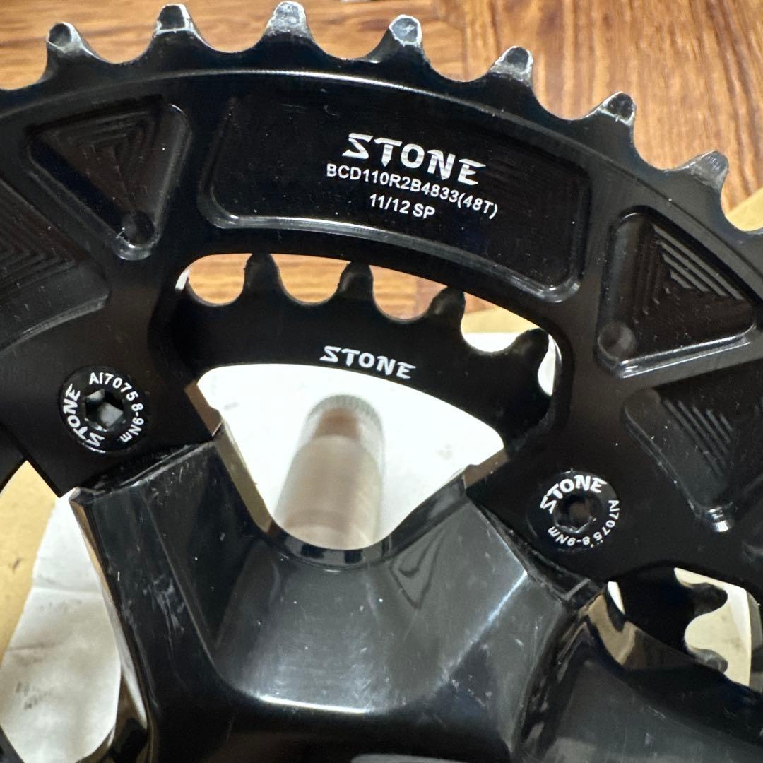 165mm FC-R9200 デュラエースクランク stoneチェーンリング