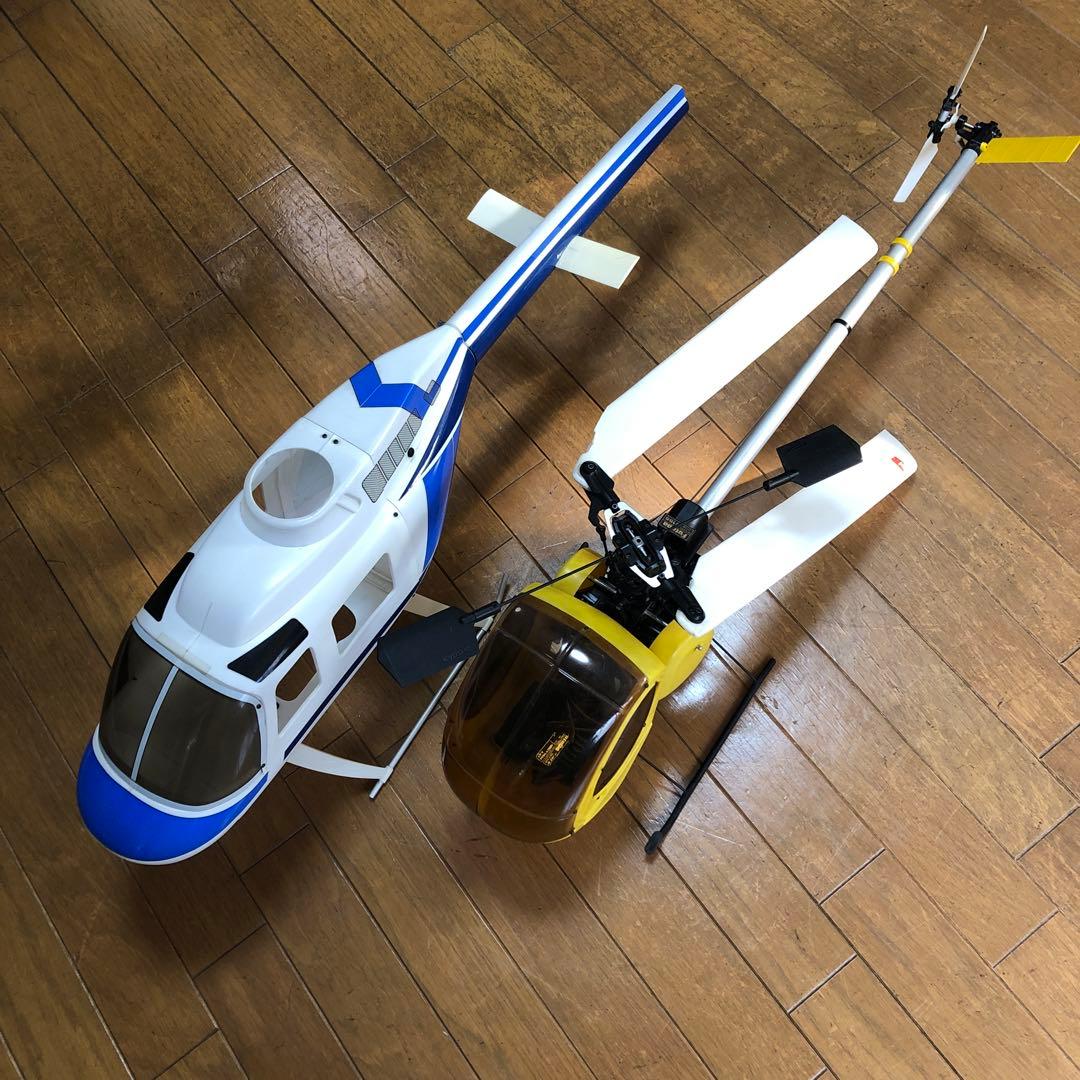 京商EPコンセプト電動ラジコンヘリコプター 本体１機、機体カバー2対