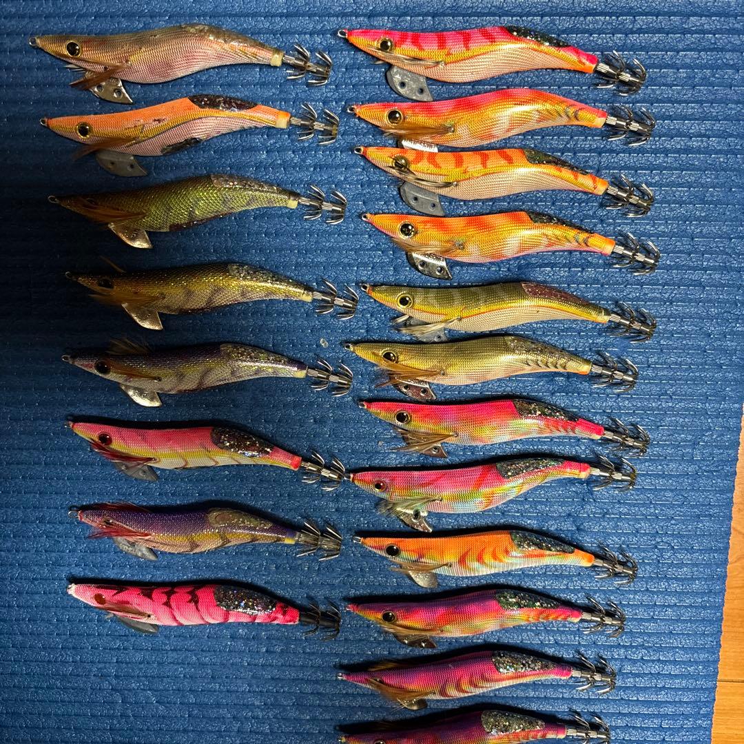 ✨ヤマシタ&墨族エギ3.5号20個未使用多数✨アワビシートカスタム✨