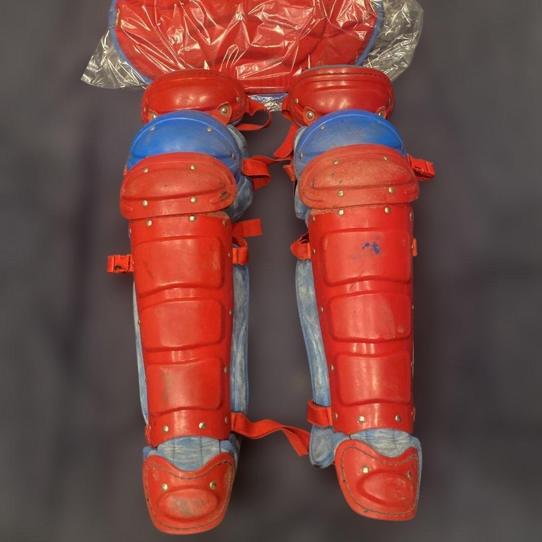 古田敦也　東京ヤクルトスワローズ　マスク　プロテクター　実使用　古田　ヤクルト