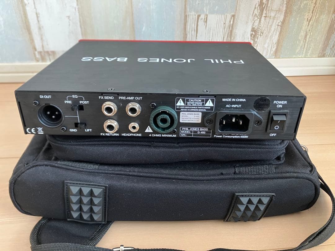 PHIL JONES BASS D-400 ベース用アンプ