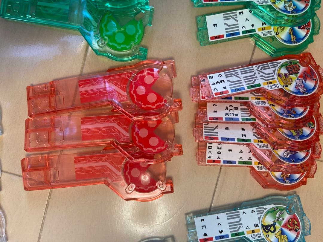 エレメントハンター　エレバイル2種+ホルダー+追加プレパラートA〜D全セット