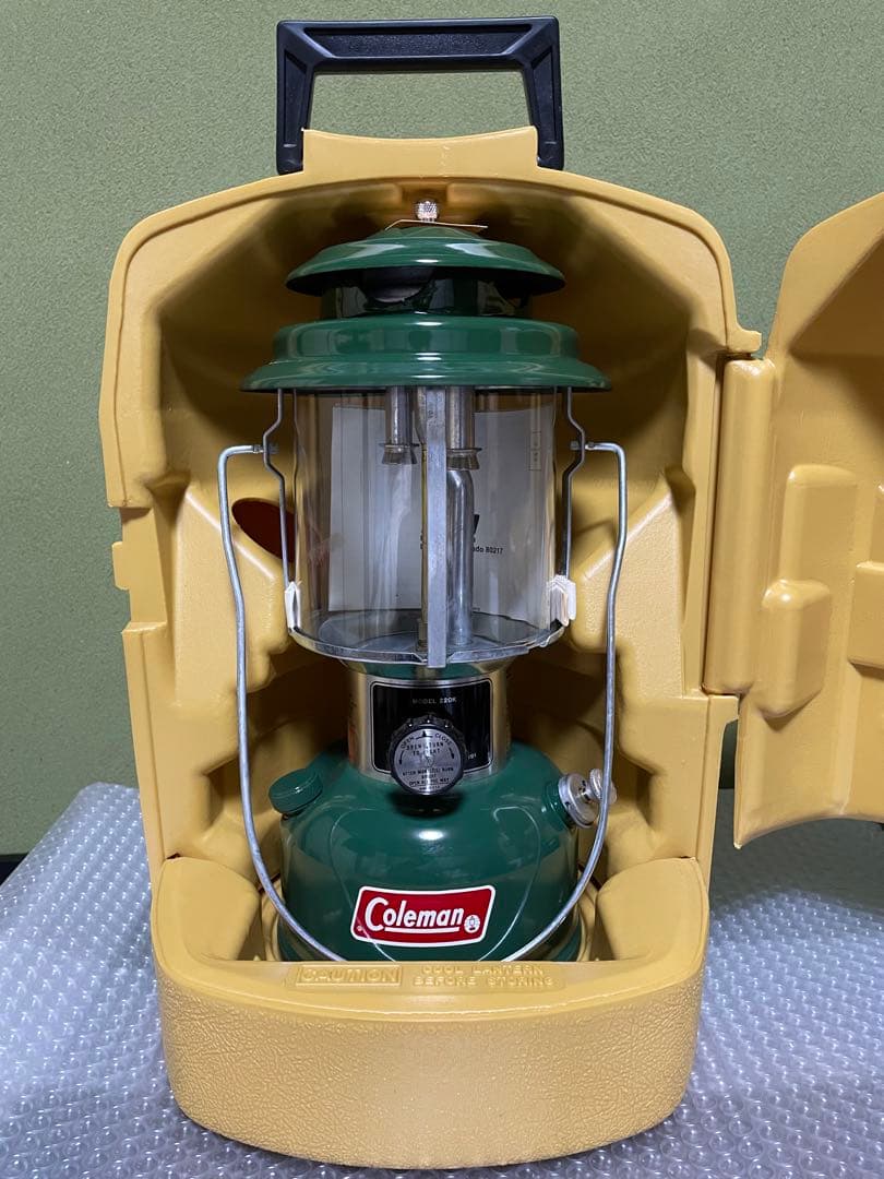 激レア　ビンテージ　コールマンランタン220k195 新品未使用