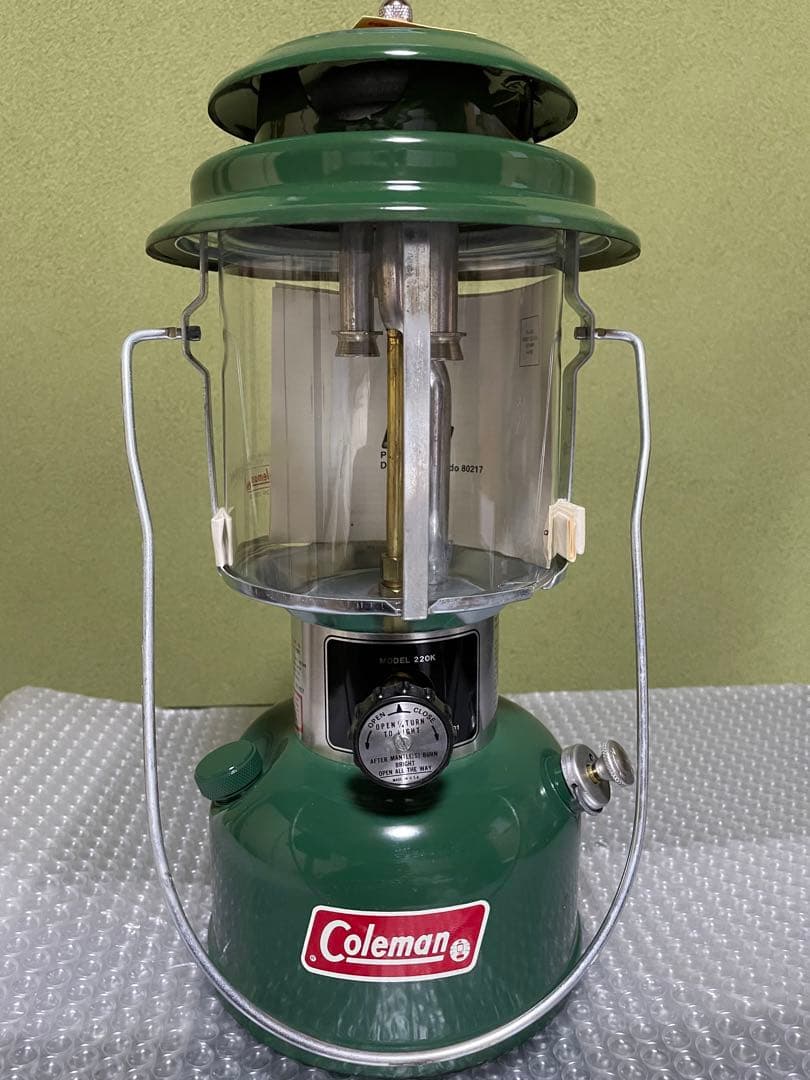 激レア　ビンテージ　コールマンランタン220k195 新品未使用