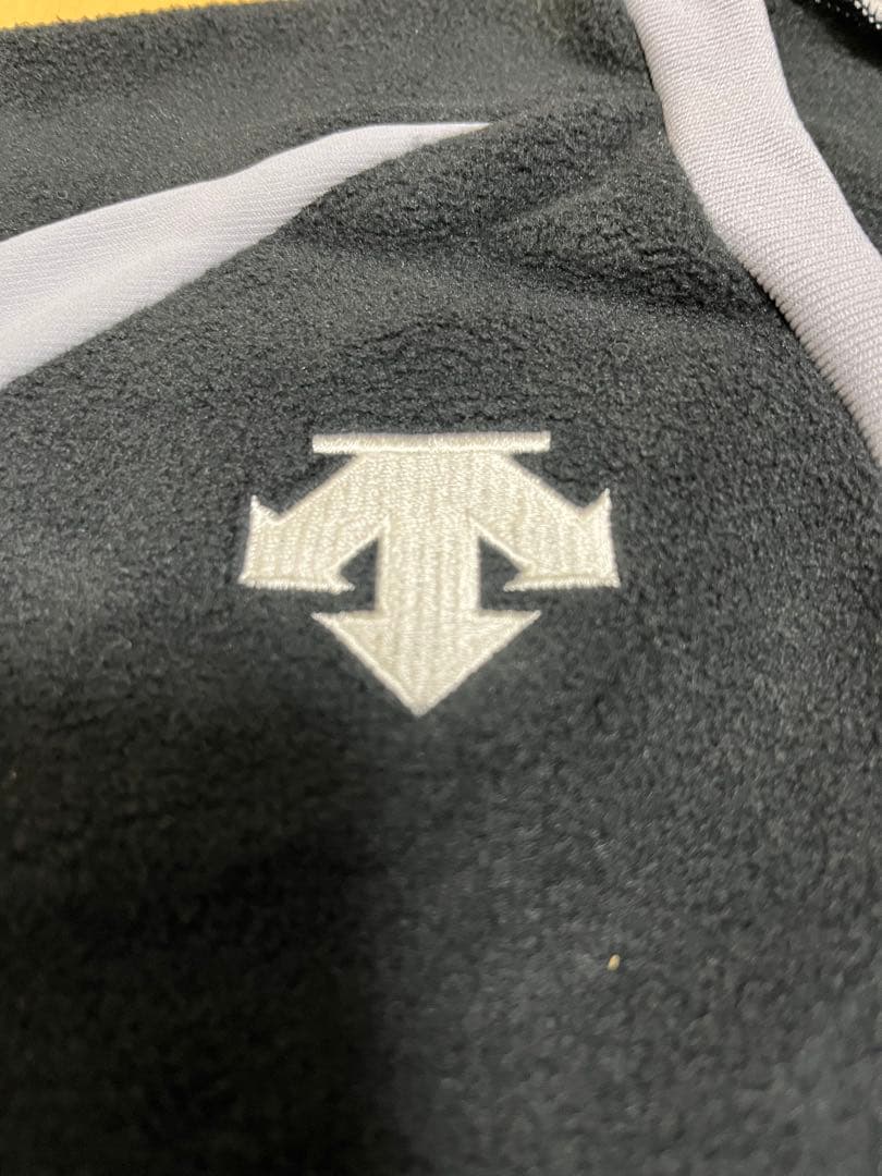 千葉ロッテマリーンズ岡田幸文デサント支給品半袖フリース実使用ユニフォーム