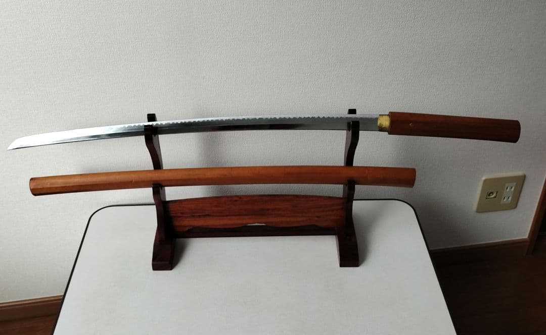 日本刀　白鞘入　打刀　模造刀　美品