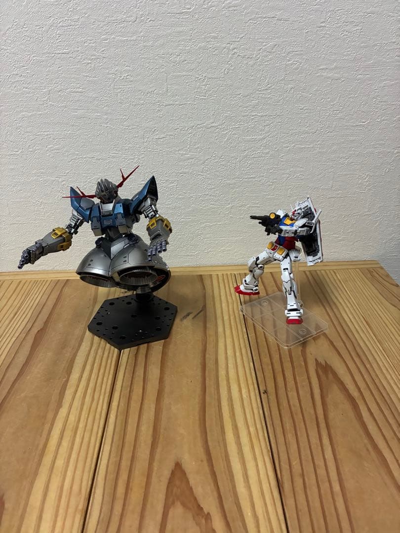 RGジオング スペシャルコーティング RGガンダムVer2.0 組み立て済み