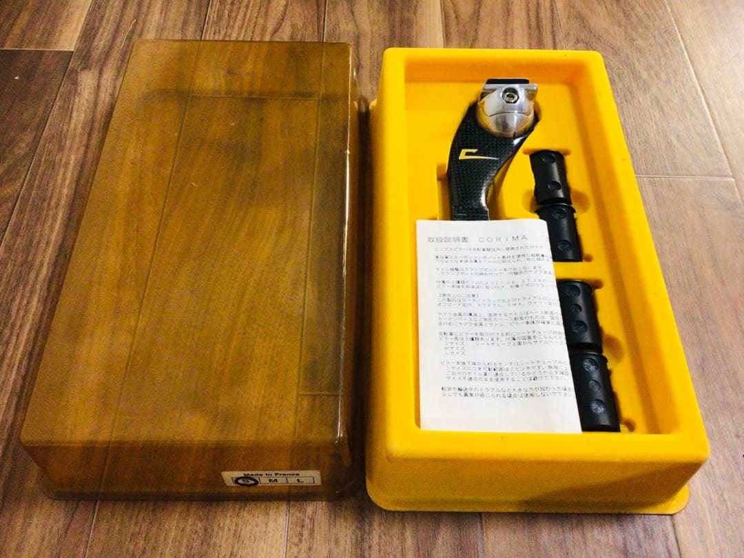 CORIMA HRカーボン一体成形 エリプス シートピラー S デッドストック①