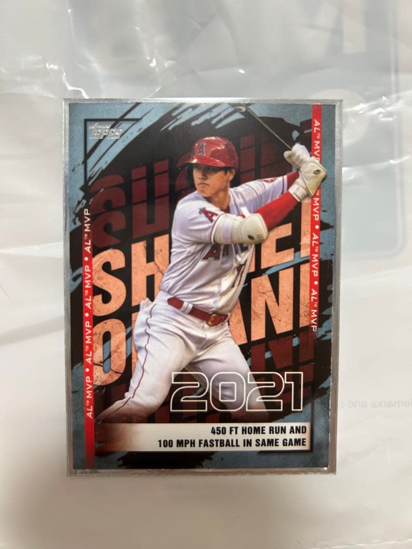 Topps 大谷翔平2021 MVP カード
