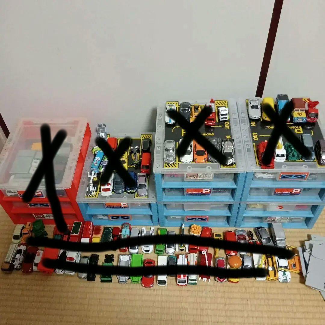 トミカ 199台まとめ売り トミカ収納駐車場
