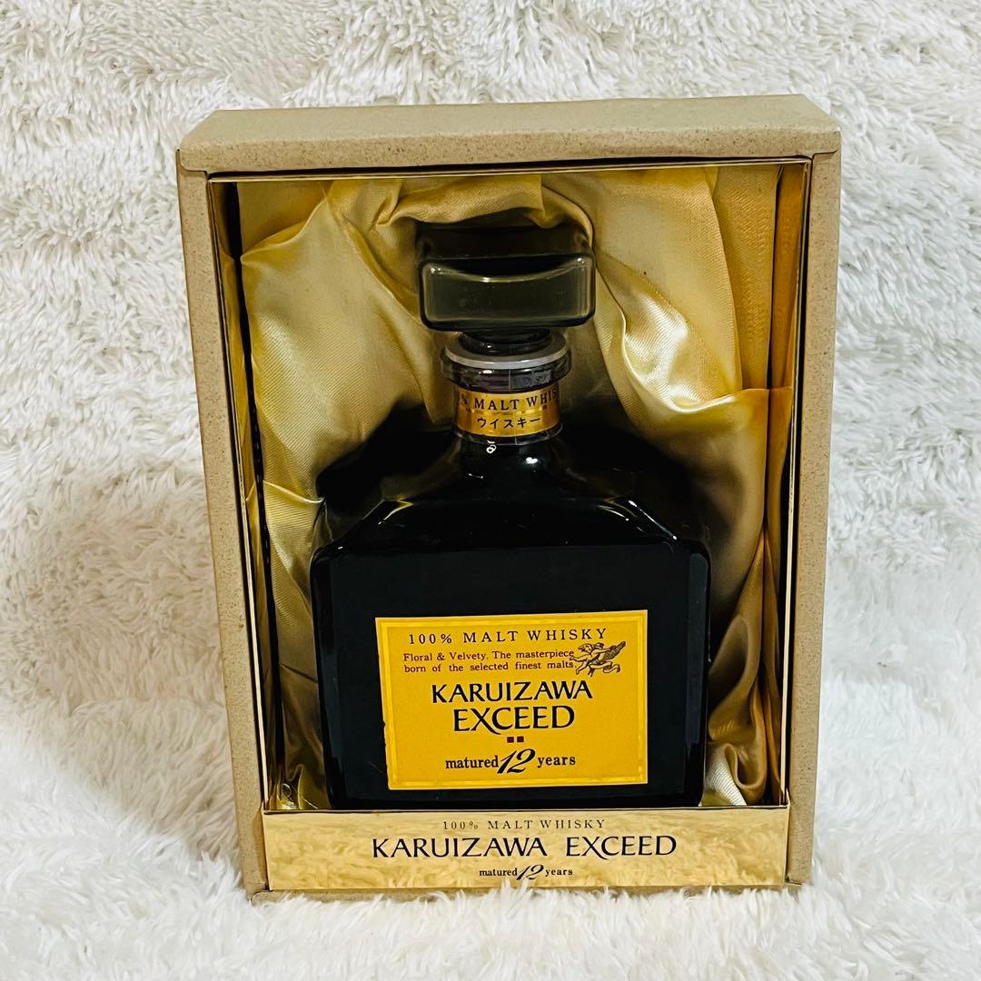 軽井沢 エクシード12年 金字ラベル 720ml 箱付き 本体美品 古酒