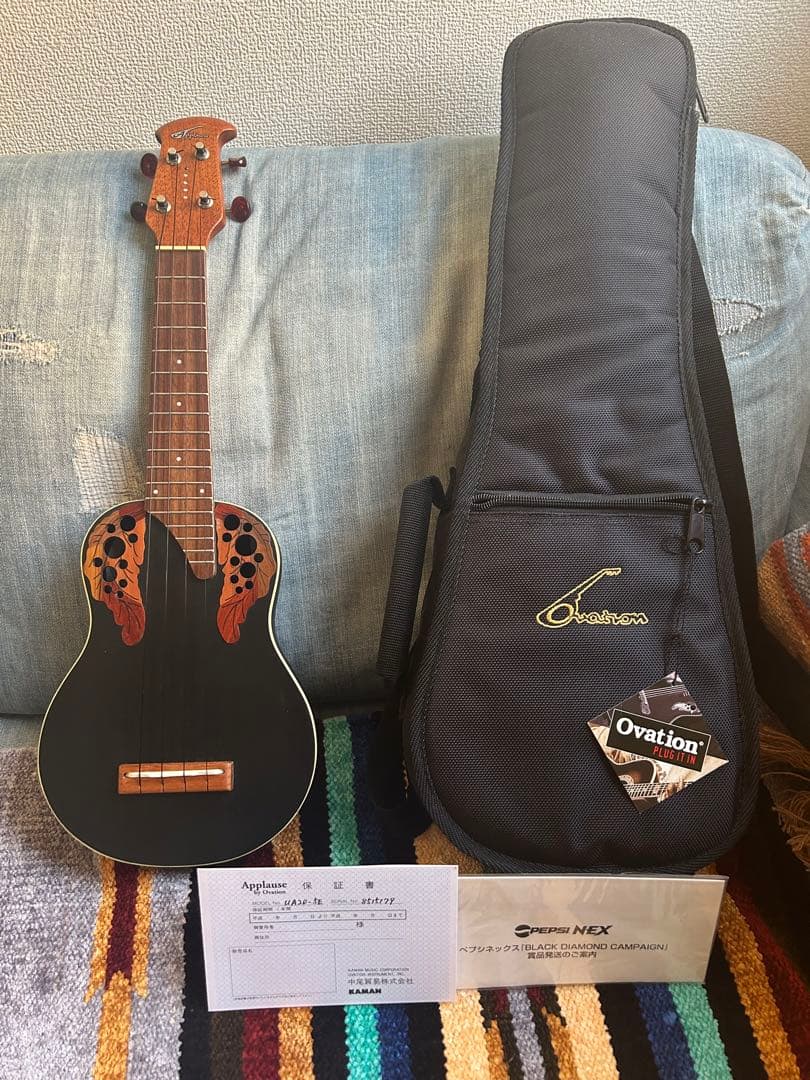 ⭐︎限定品 オベーション・ウクレレ「アプローズ UA20-5E」⭐︎