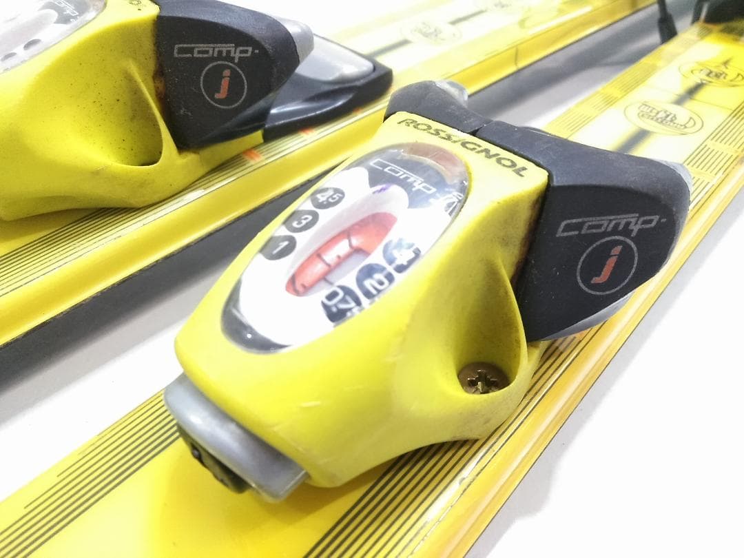 ジュニアスキー4点セット ロシニョール 130cm ブーツ 22cm ◇