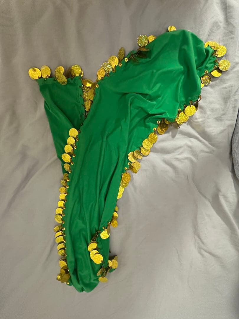 ✴︎値下げ✴︎【ベリーダンス】セットアップ クリーム青花柄