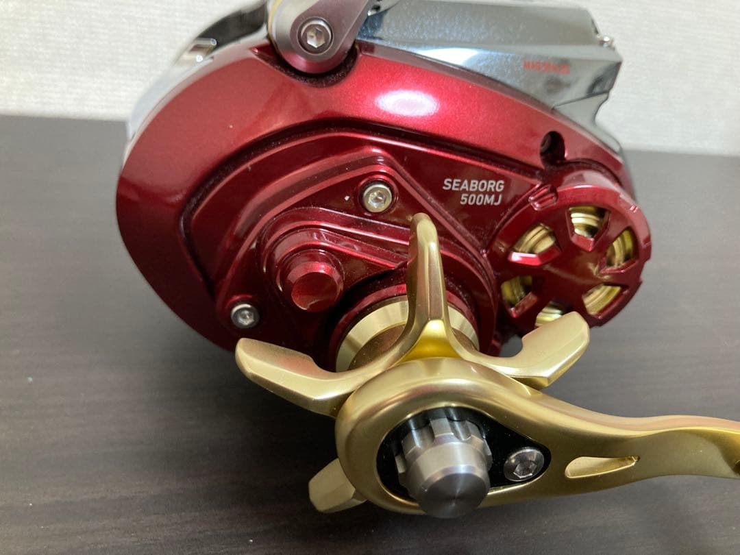 Daiwa SEABORG500MJ MEGATWIN 電動リール レッド