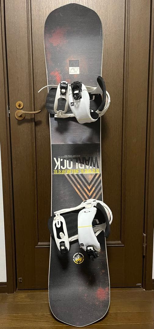 スノーボード NEVER SUMMER SALOMONビンディング付