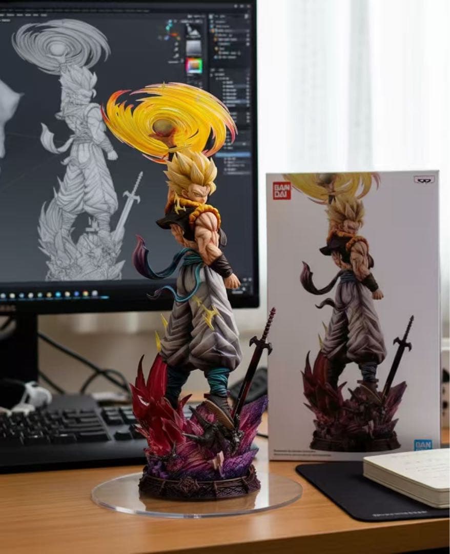 ドラゴンボール ゴジータ ガレキ ガレージキット スタチュー X③⑤