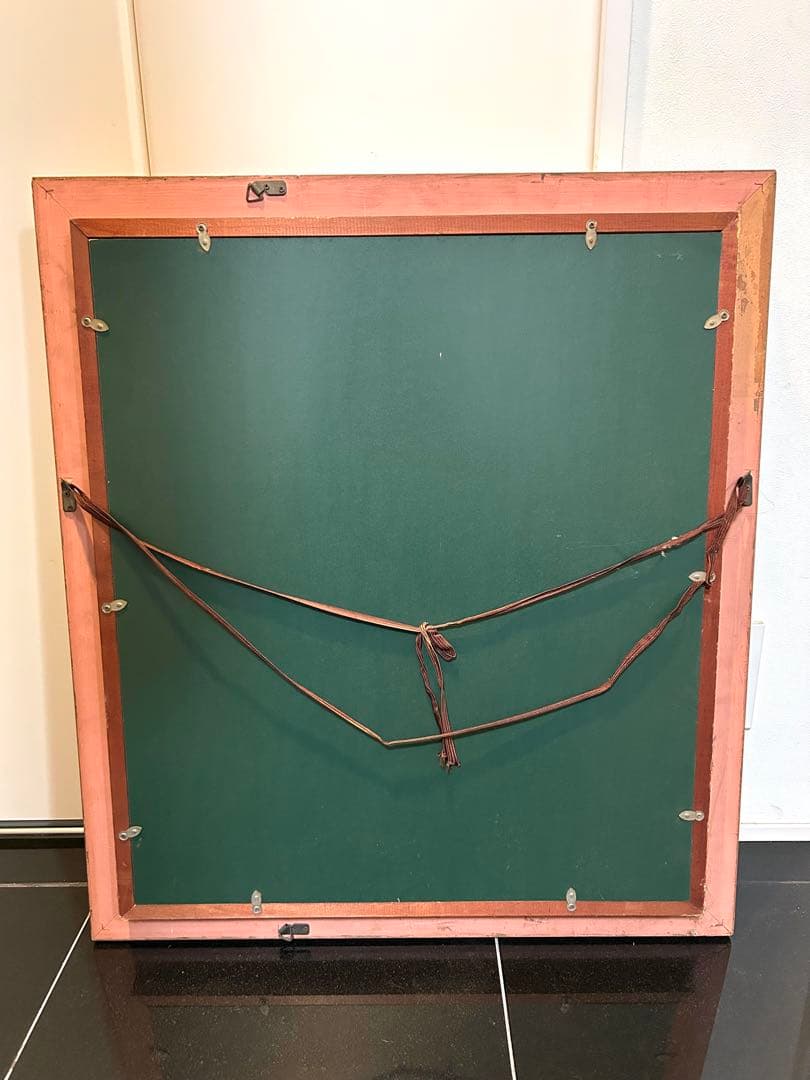 【豪華な額縁】ルノアール複製画　少女イレーヌ　61 ×69cm